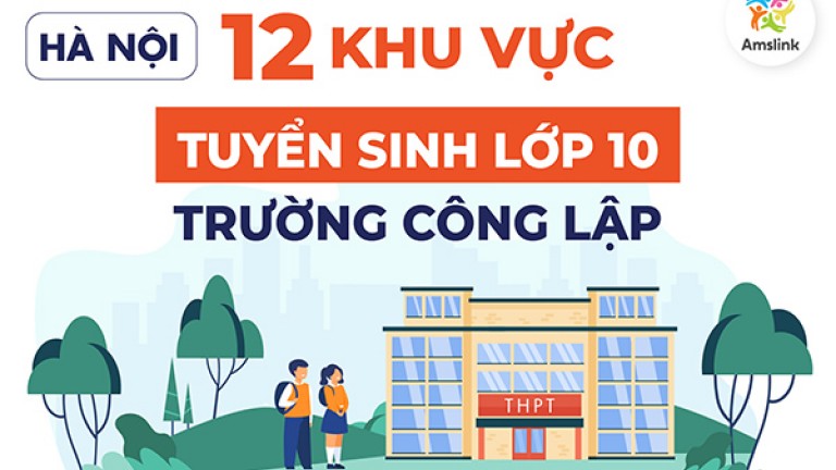 HÀ NỘI CHIA THÀNH 12 KHU VỰC TUYỂN SINH LỚP 10 TRƯỜNG CÔNG LẬP NĂM HỌC 2021-2022